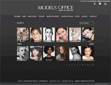 Tablet Screenshot of modelsoffice.be